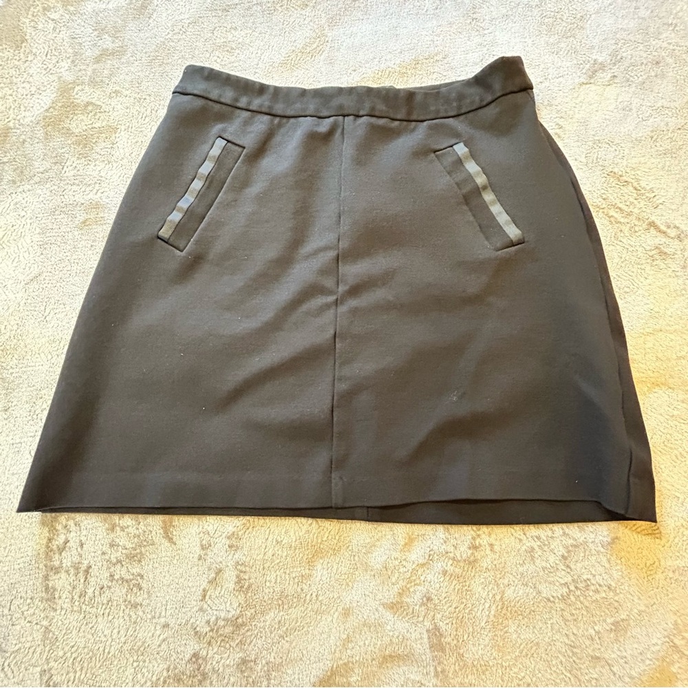 Mario Serrani Italy black skirt with pockets Size 12